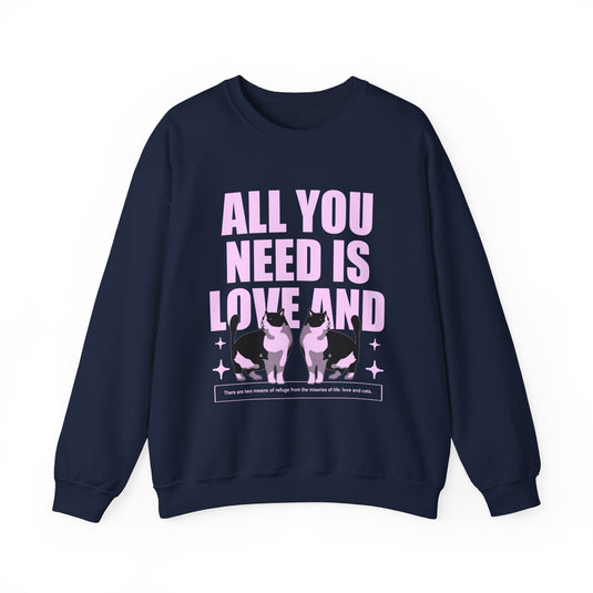 All You Need is Love Cat Sweatshirt