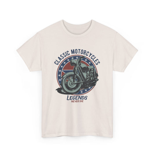 Legends Never Die Motorcycle T-Shirt