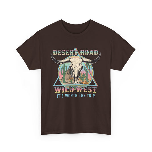 Desert Road Wild West Western T-Shirt