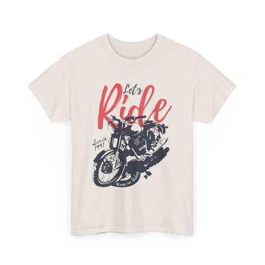 Lets Ride Motorcycle T-Shirt