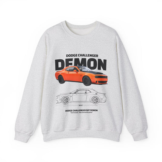 Dodge Challenger SRT Demon Supercar Sweatshirt