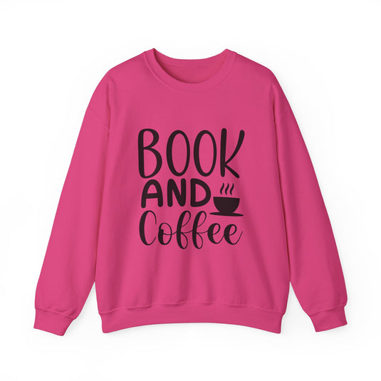 Book And Coffee Book Sweatshirt