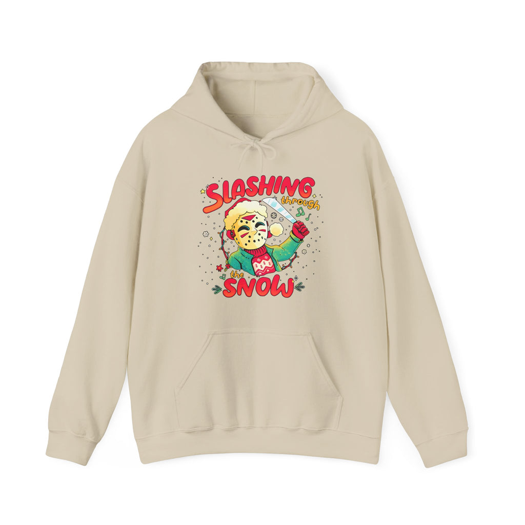 Slashing Through The Snow Hoodie