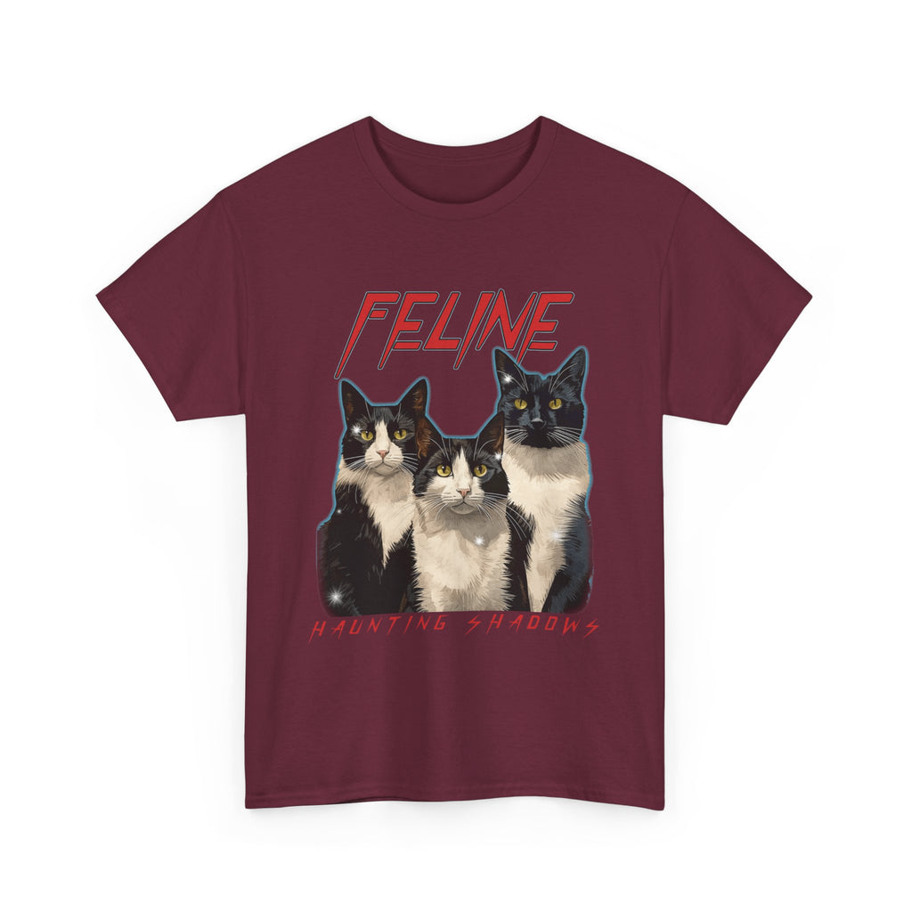 Feline Haunting Shadows T-Shirt