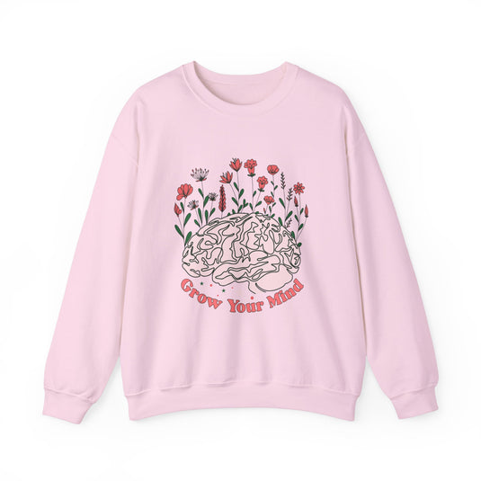 Grow Your Mind Book Sweatshirt