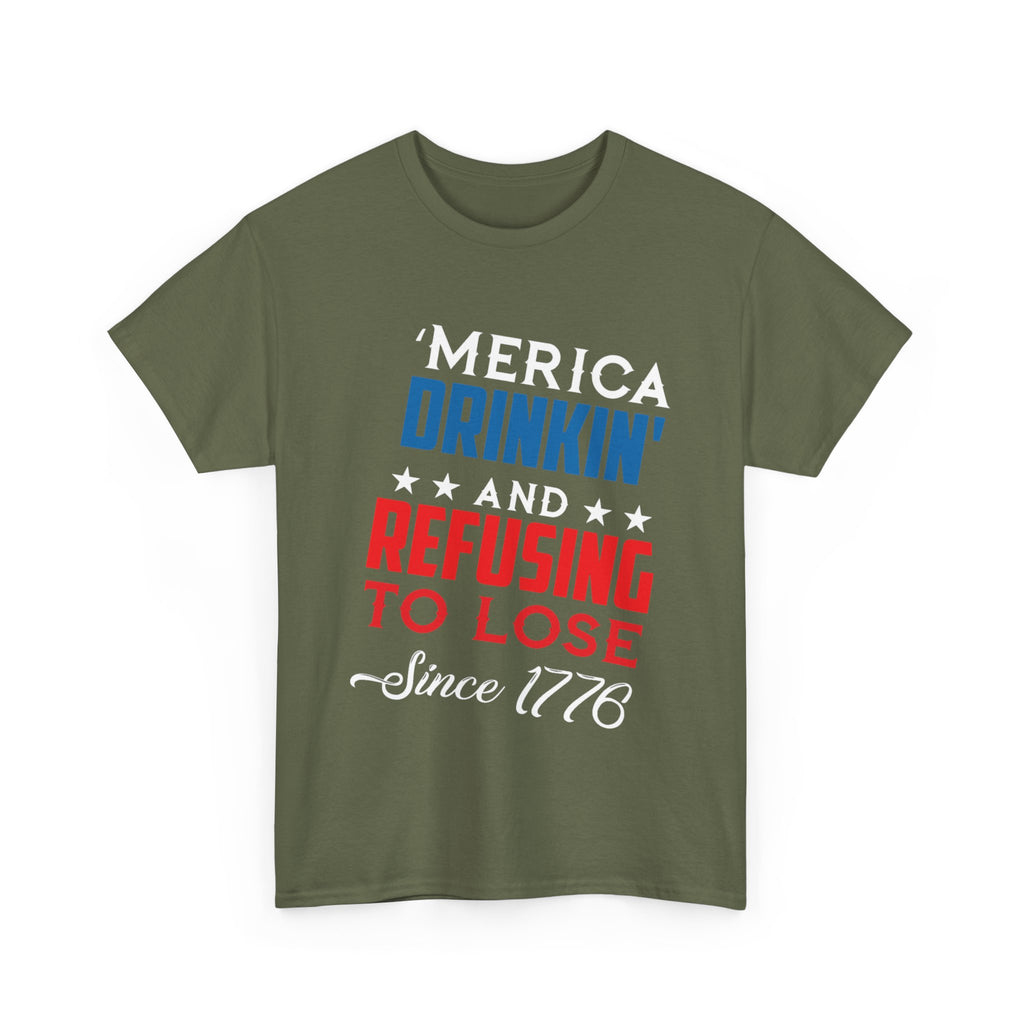 Merica Drinking T-Shirt