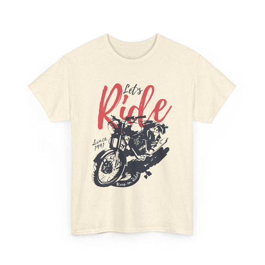 Lets Ride Motorcycle T-Shirt