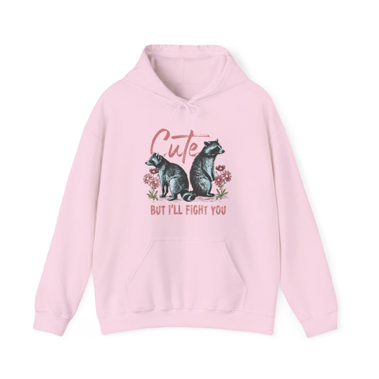 Cute But I'll Fight You Funny Hoodie