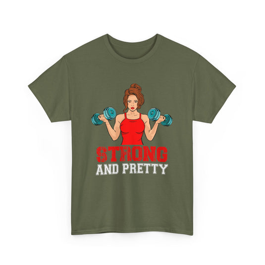 Strong And Pretty Gym T-Shirt