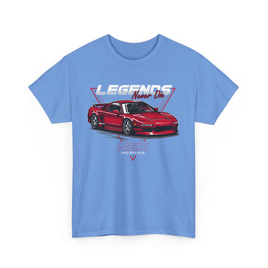 Legends Never Die NSX Car T-Shirt