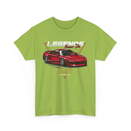 Legends Never Die NSX Car T-Shirt