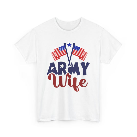 Army Wife Patriotic T-Shirt