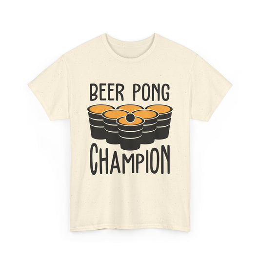 Beer Pong Champion Alcohol T-Shirt