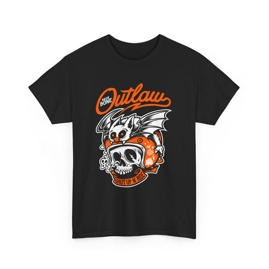 Biker Bone Outlaw Streetwear T-Shirt