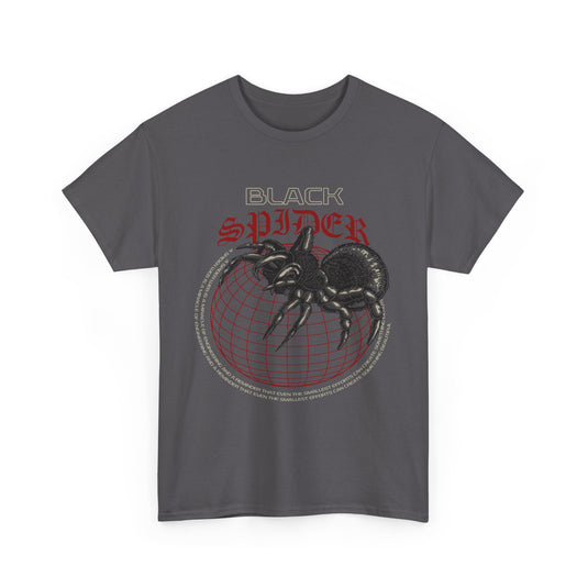 Black Spider Streetwear T-Shirt