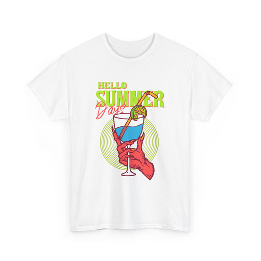 Hello Summer Days Alcohol T-Shirt