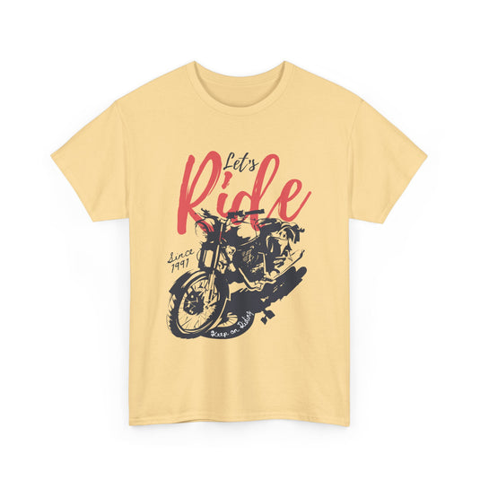 Lets Ride Motorcycle T-Shirt