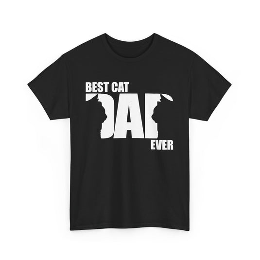 Best Cat Dad Ever Cat T-Shirt