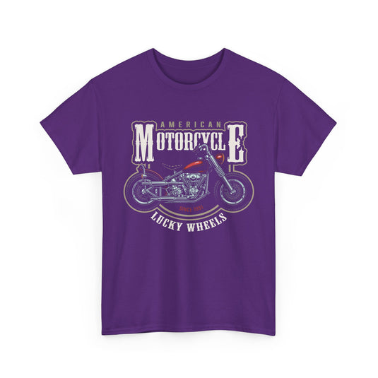 Lucky Wheels Motorcycle T-Shirt