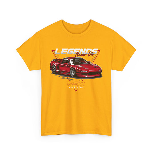 Legends Never Die NSX Car T-Shirt