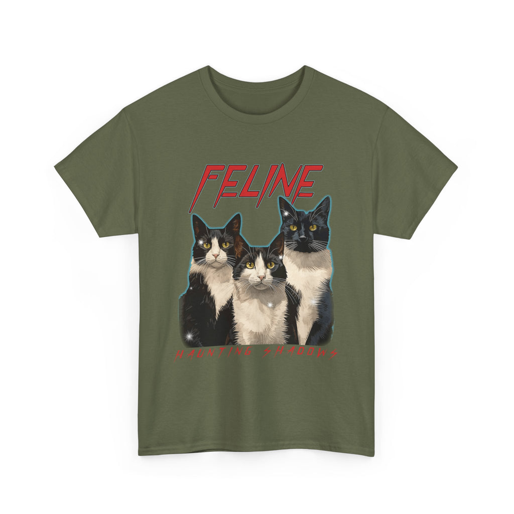 Feline Haunting Shadows T-Shirt