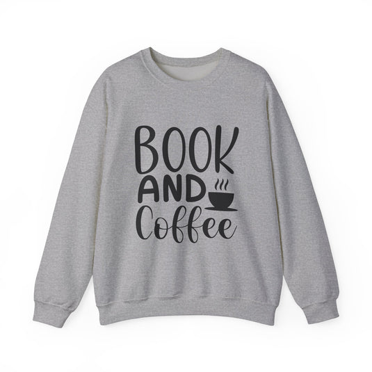 Book And Coffee Book Sweatshirt