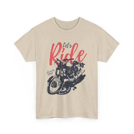 Lets Ride Motorcycle T-Shirt