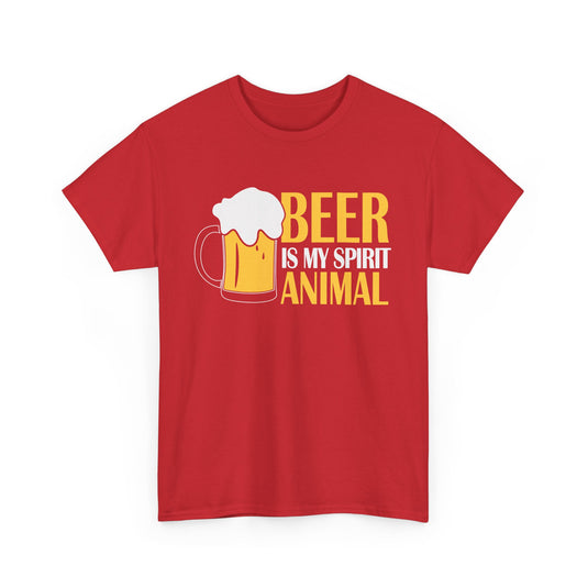 Beer Is My Spirit Animal Alcohol T-Shirt