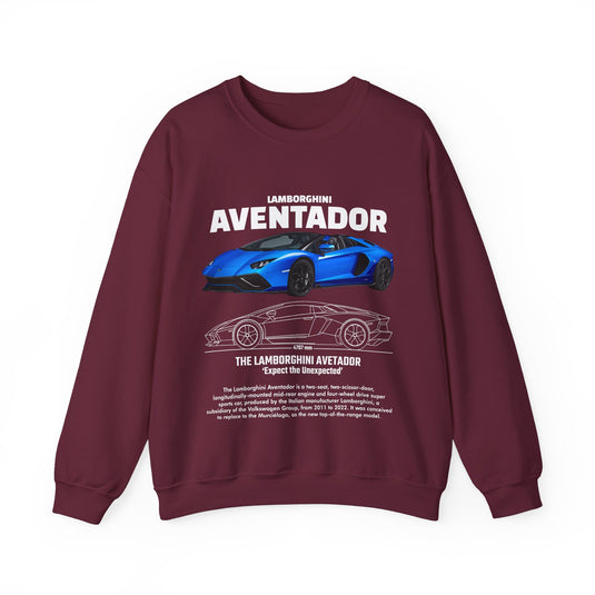 Lamborghini Aventador Supercar Sweatshirt