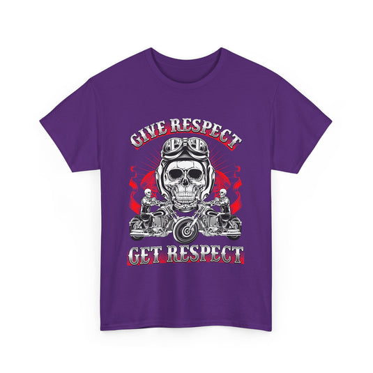 Give Respect Get Respect Motorcycle T-Shirt