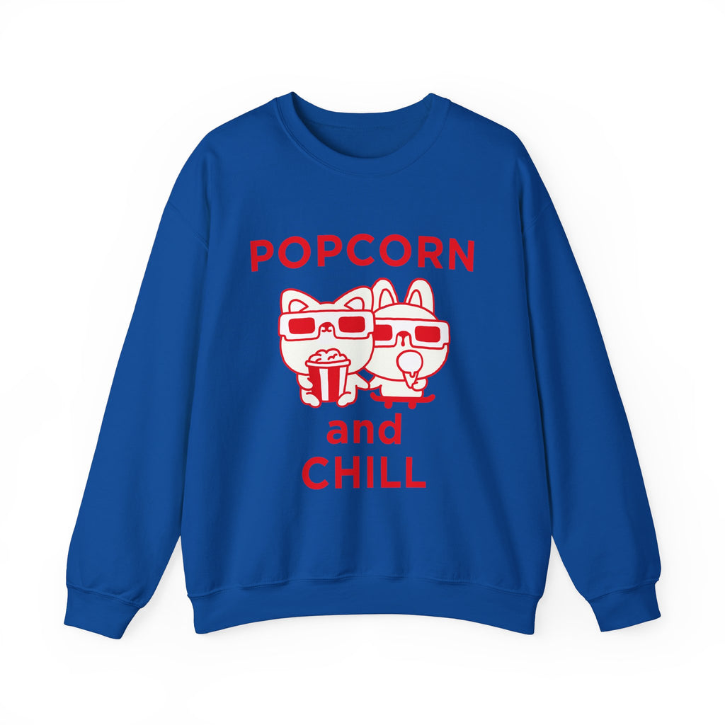 Popcorn and Chill Sweatshirt