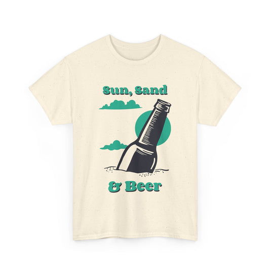 Sun, Sand & Beer Alcohol T-Shirt