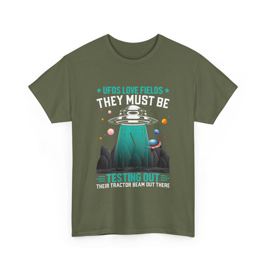 UFOS Love Fields Space T-Shirt