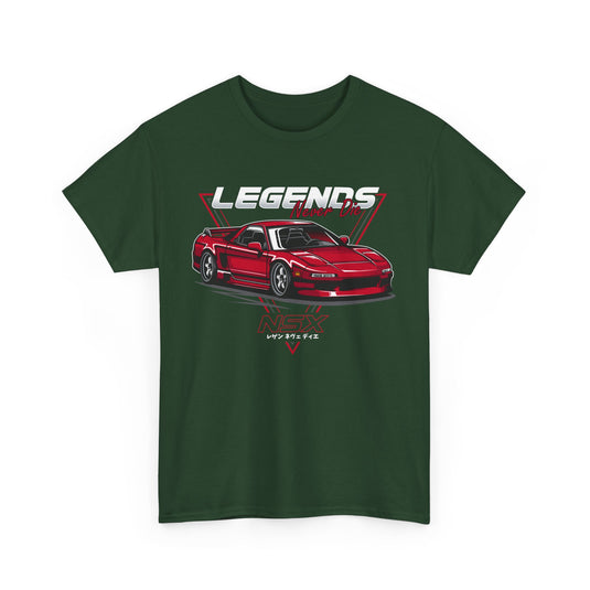 Legends Never Die NSX Car T-Shirt