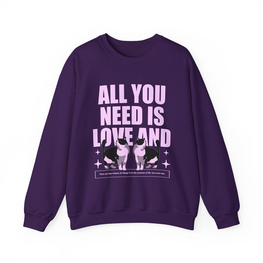 All You Need is Love Cat Sweatshirt