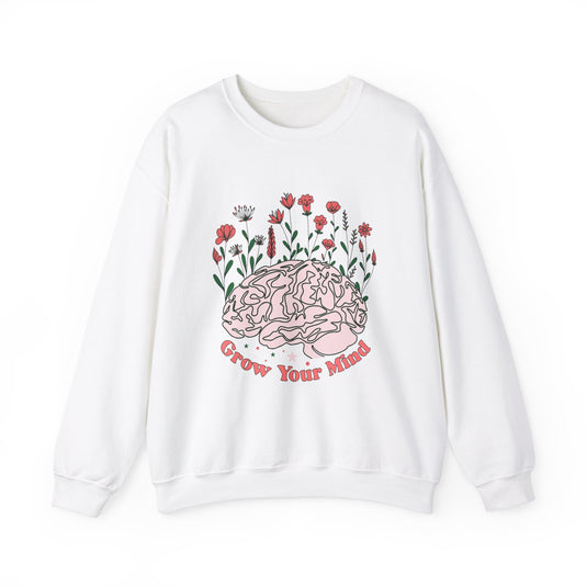 Grow Your Mind Book Sweatshirt