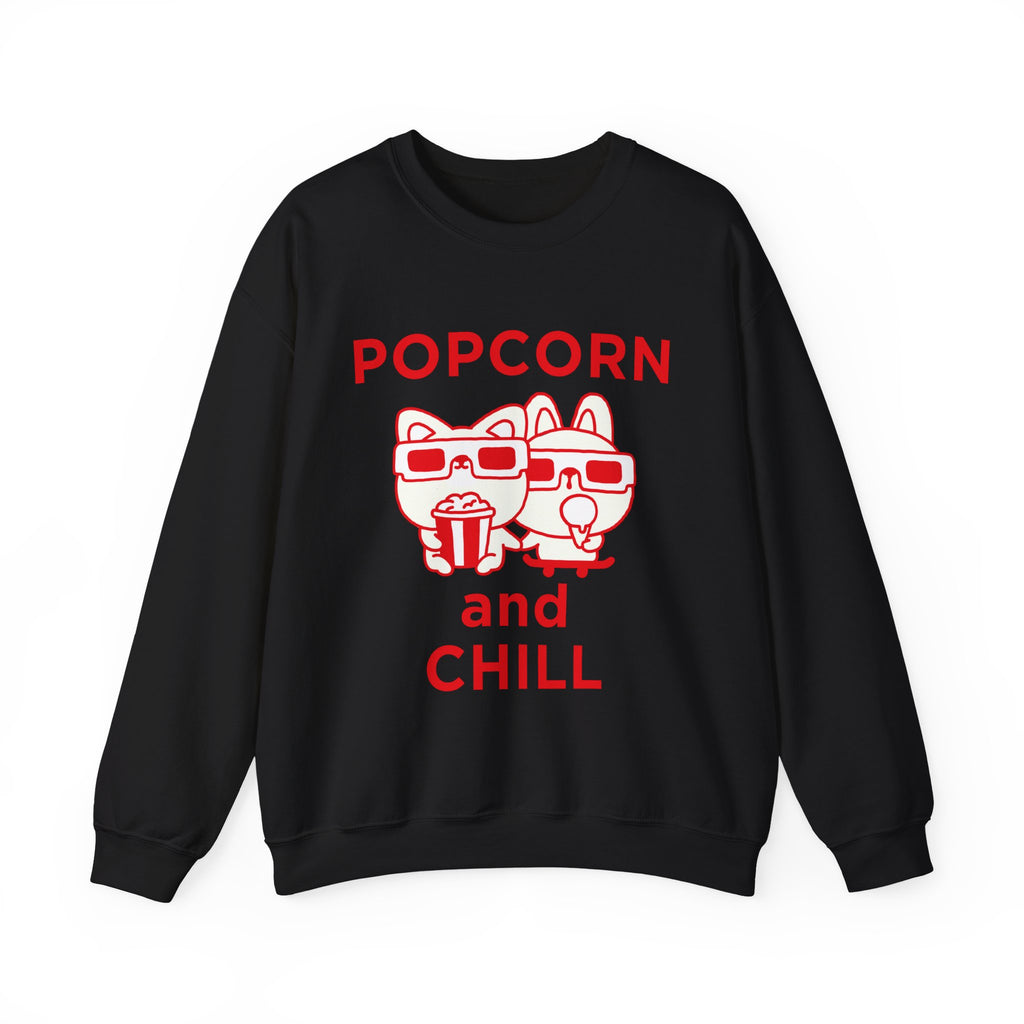 Popcorn and Chill Sweatshirt