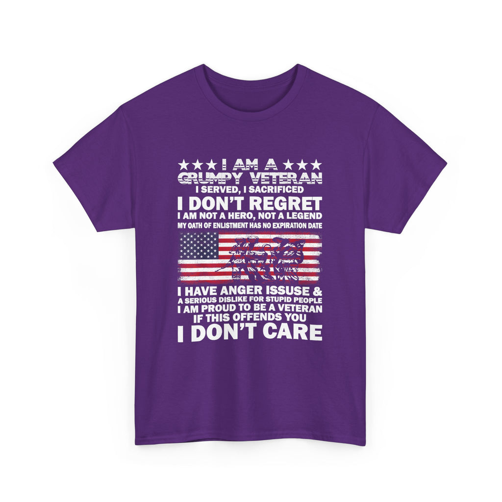 I Am A Grumpy Veteran T-Shirt