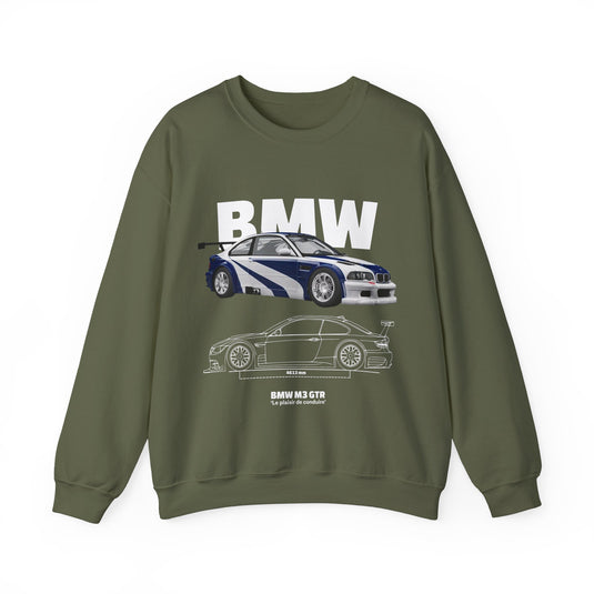 BMW M3 GTR Supercar Sweatshirt