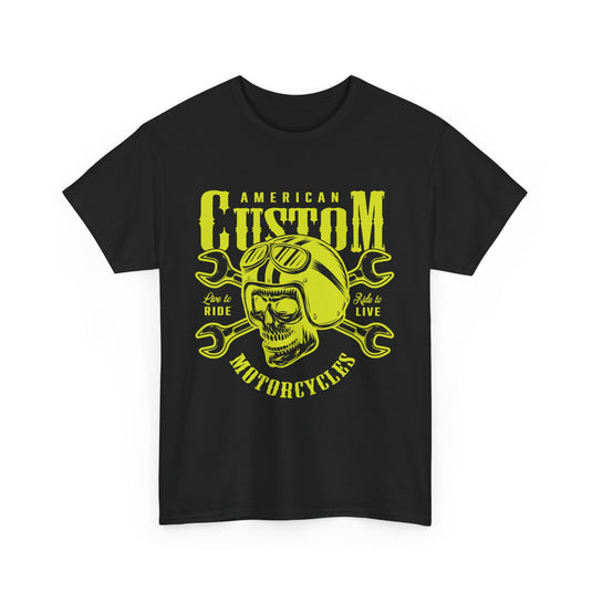 American Custom Motorcycle T-Shirt