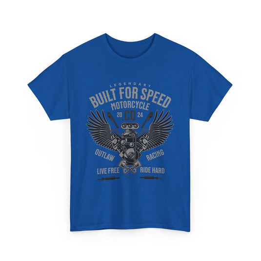 Built For Speed Motorcycle T-Shirt