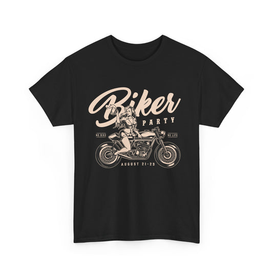 Biker Party Motorcycle T-Shirt