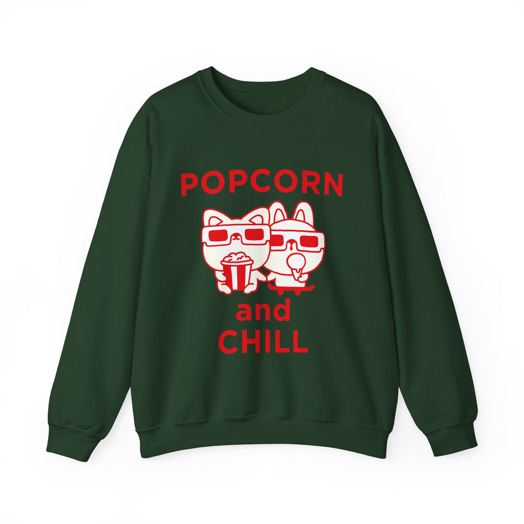 Popcorn and Chill Sweatshirt