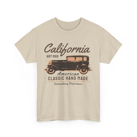 California Hot Rod Car T-Shirt