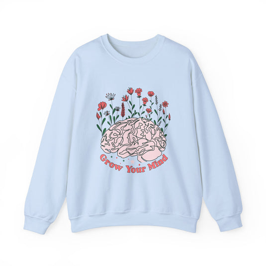 Grow Your Mind Book Sweatshirt