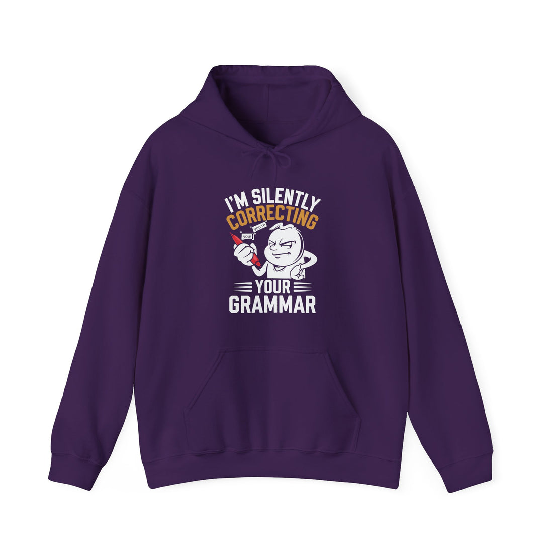 I'm Silently Correcting Your Grammar Hoodie