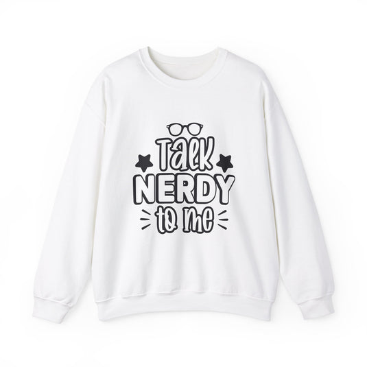 Talk Nerdy To Me Book Sweatshirt