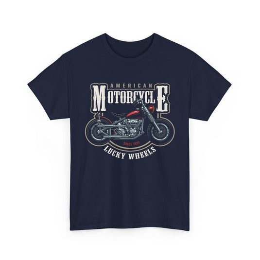 Lucky Wheels Motorcycle T-Shirt