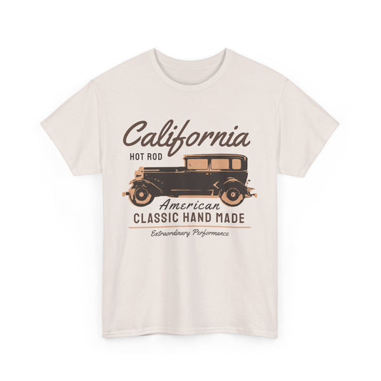 California Hot Rod Car T-Shirt