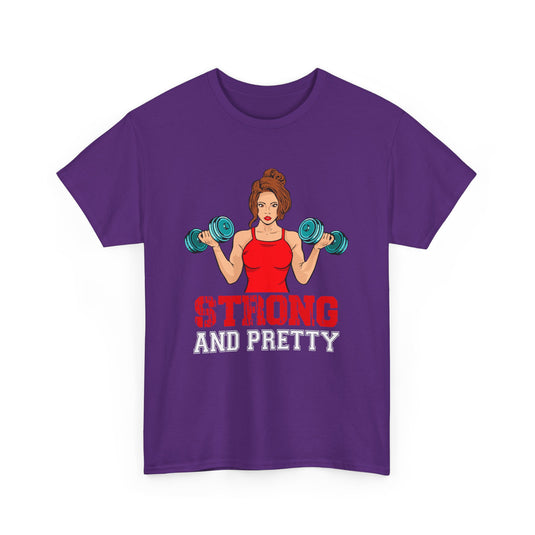 Strong And Pretty Gym T-Shirt